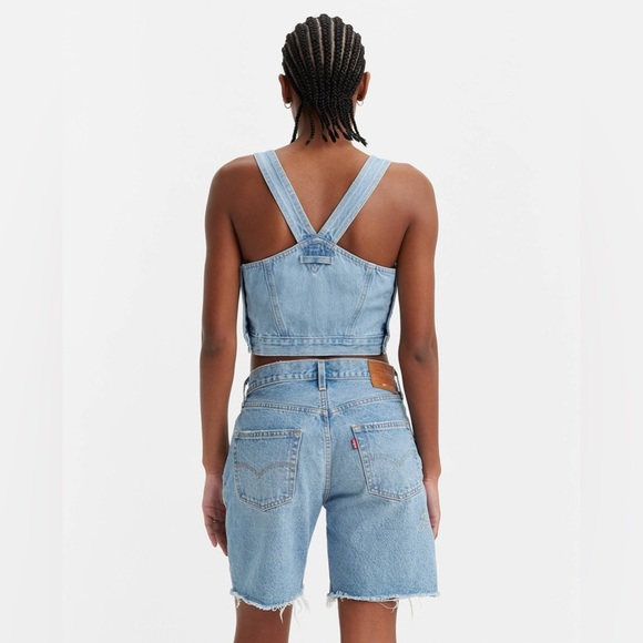 Shellsea Levi's Classic Blue Denim Overall - Picture 2 of 7